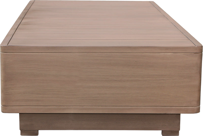 Solace - Acacia Wood Outdoor Patio Coffee Table - Natural