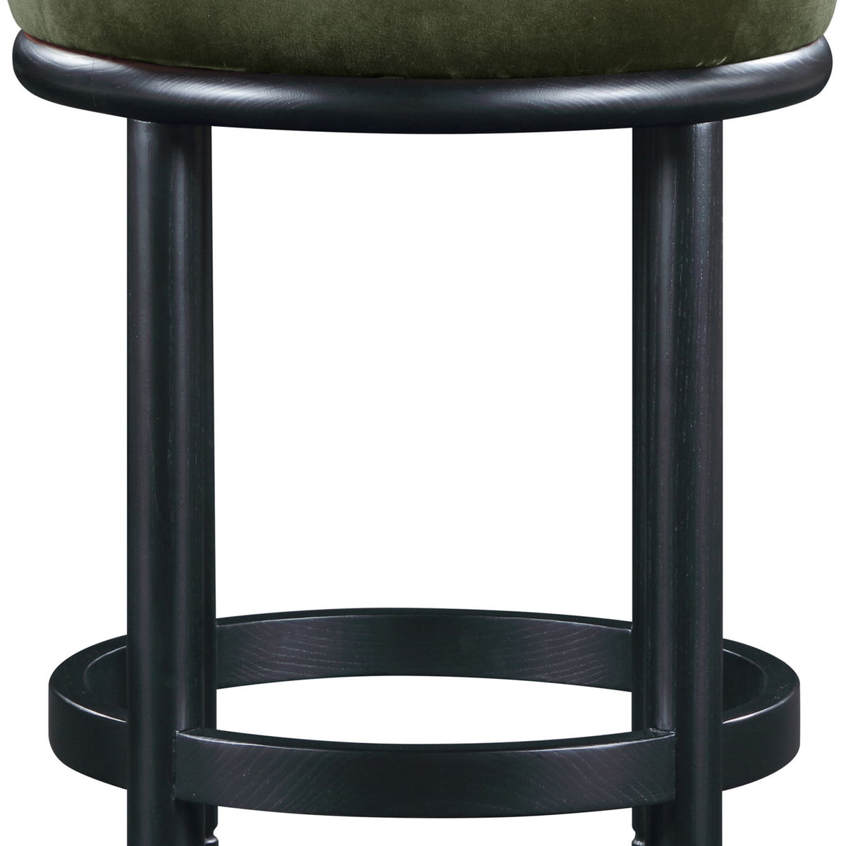 Monette - Counter Stool With Black Base
