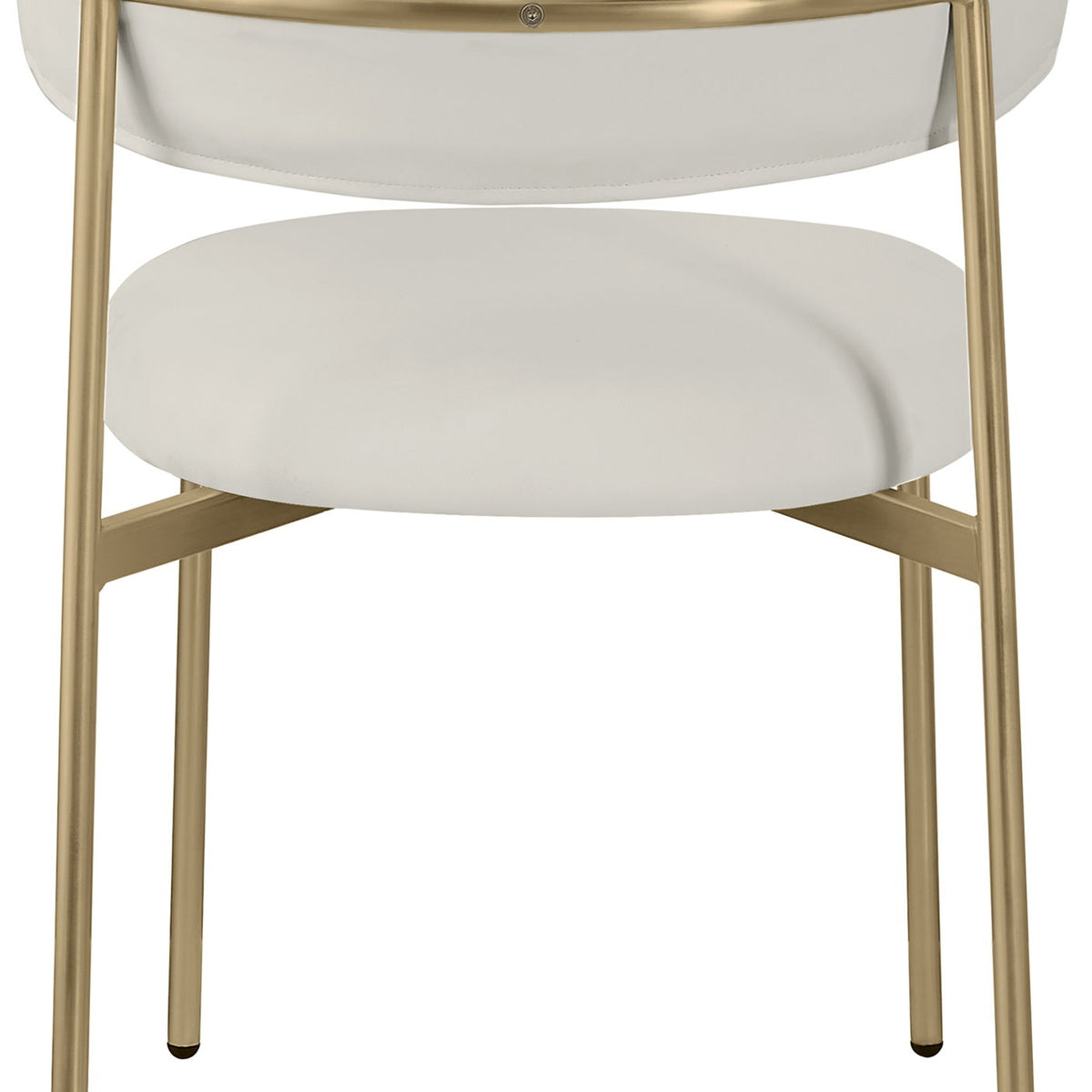 Lupita - Dining Chair With Brushed Gold Legs (Set of 2)