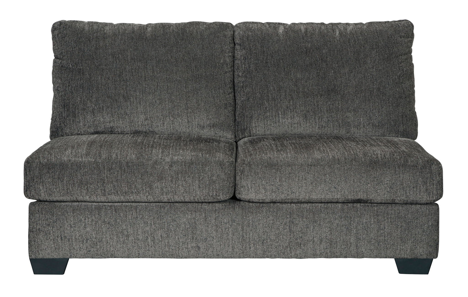 Ballinasloe - Armless Loveseat - Smoke