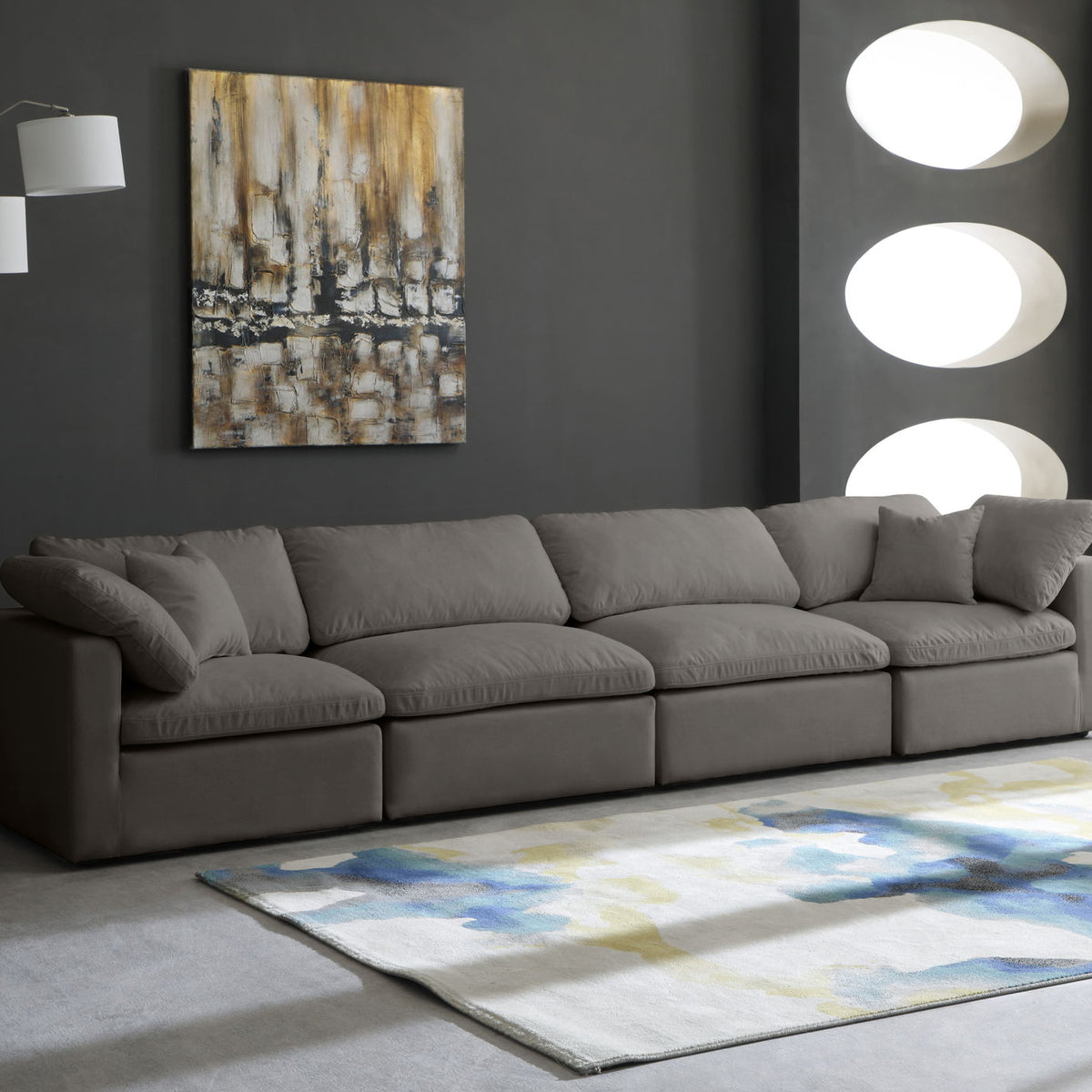 Plush - Modular 4 Seat Sofa