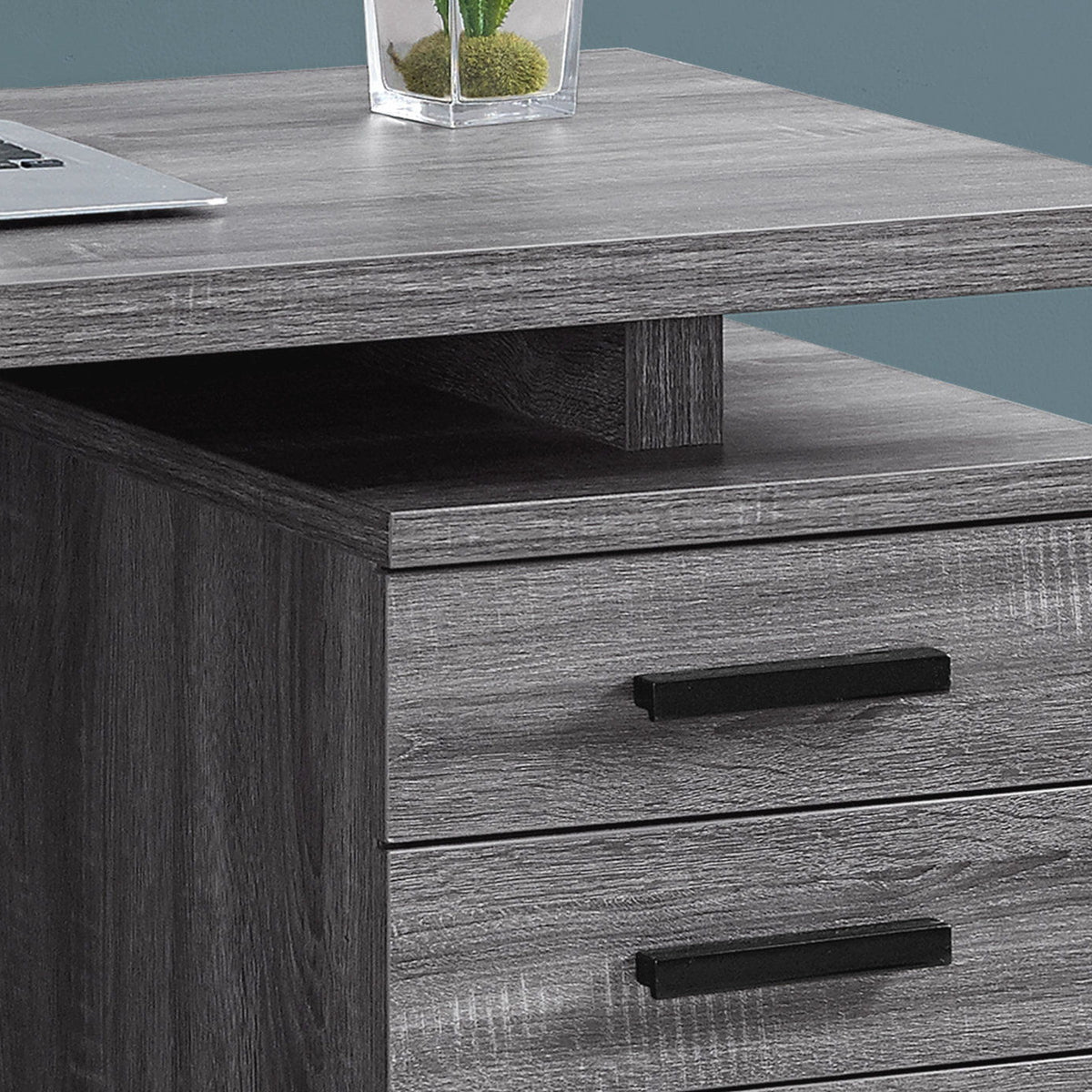 Computer Desk For Home Office Laptop, Left, Right Set - Up, Storage Drawers