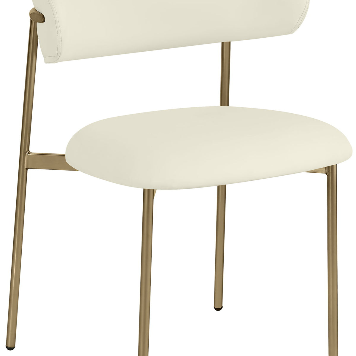 Lupita - Dining Chair With Brushed Gold Legs(Set of 2)