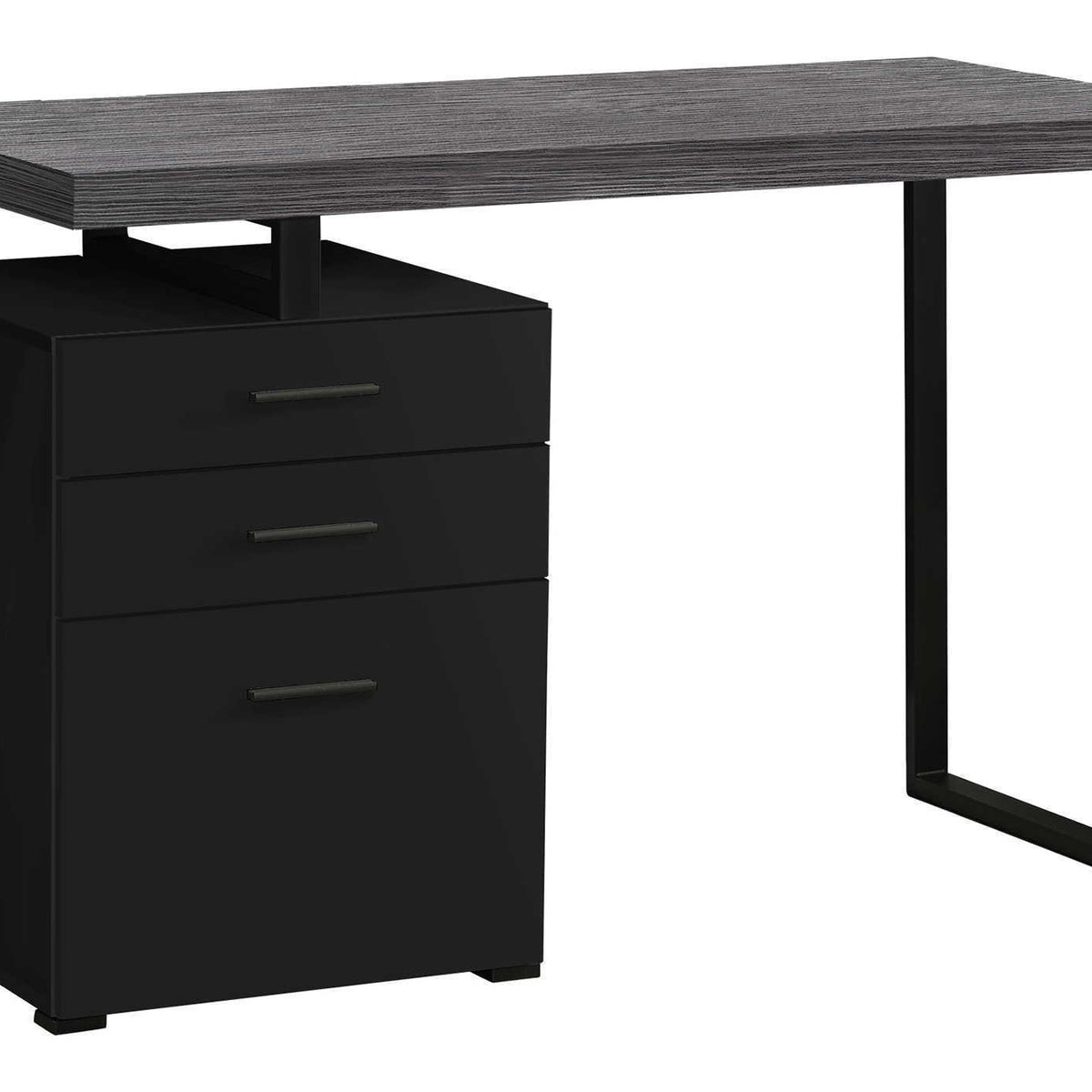 Computer Desk For Home Office, Left, Right Set - Up, Ample Storage Drawers