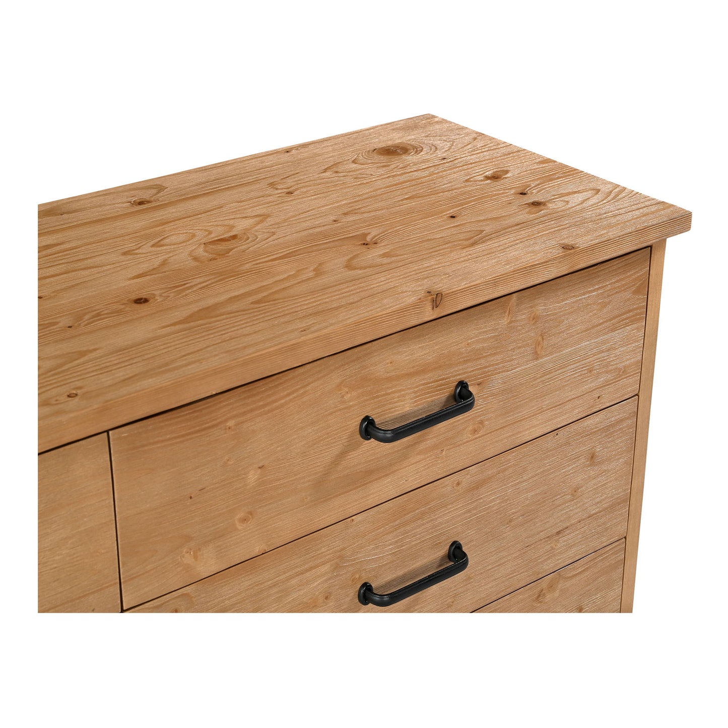 Tade - 6 Drawer Dresser - Honey