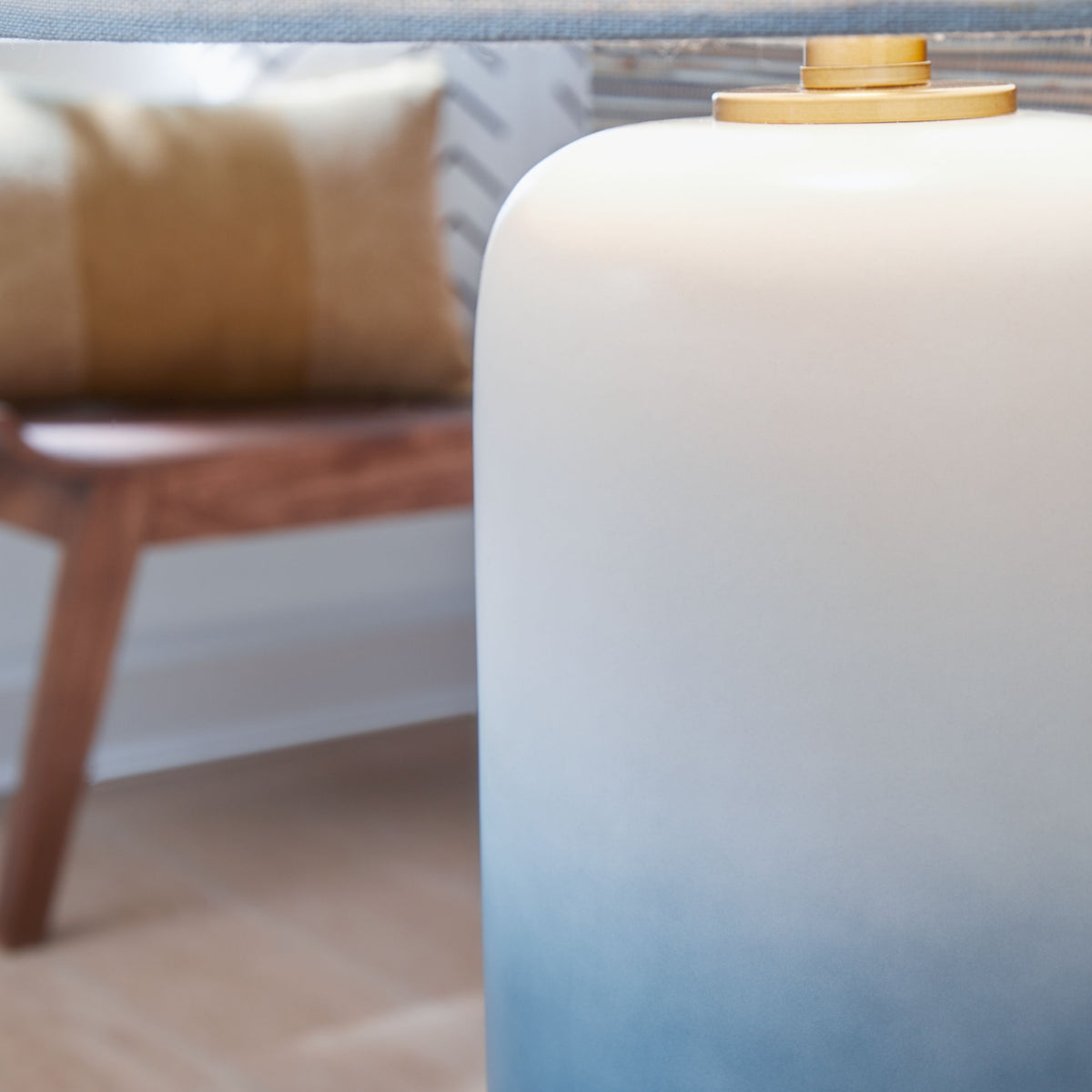Lemrich - White - Ceramic Table Lamp
