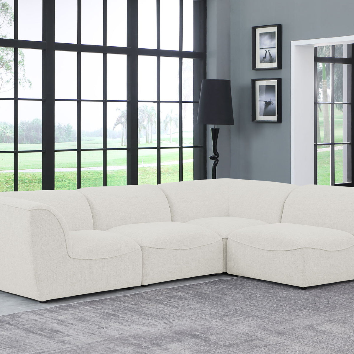 Miramar - 4 Piece Modular Sectional