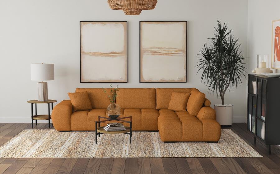 Coaster Furniture Camacho Chaise Sectional Sofa