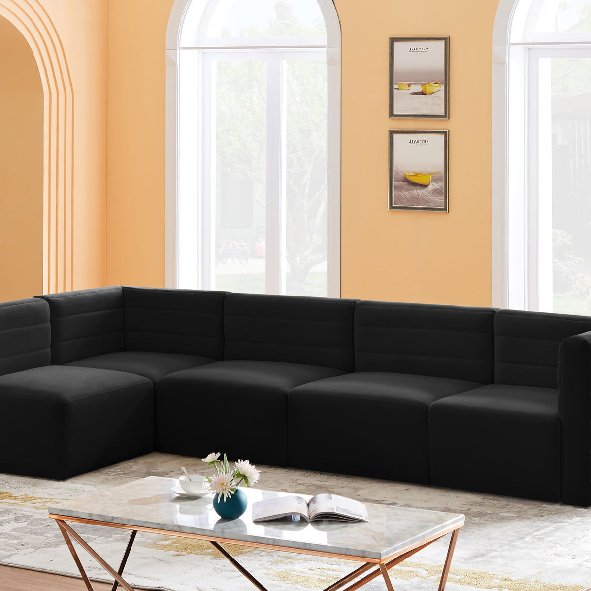 Quincy - 5 Piece Modular Sectional