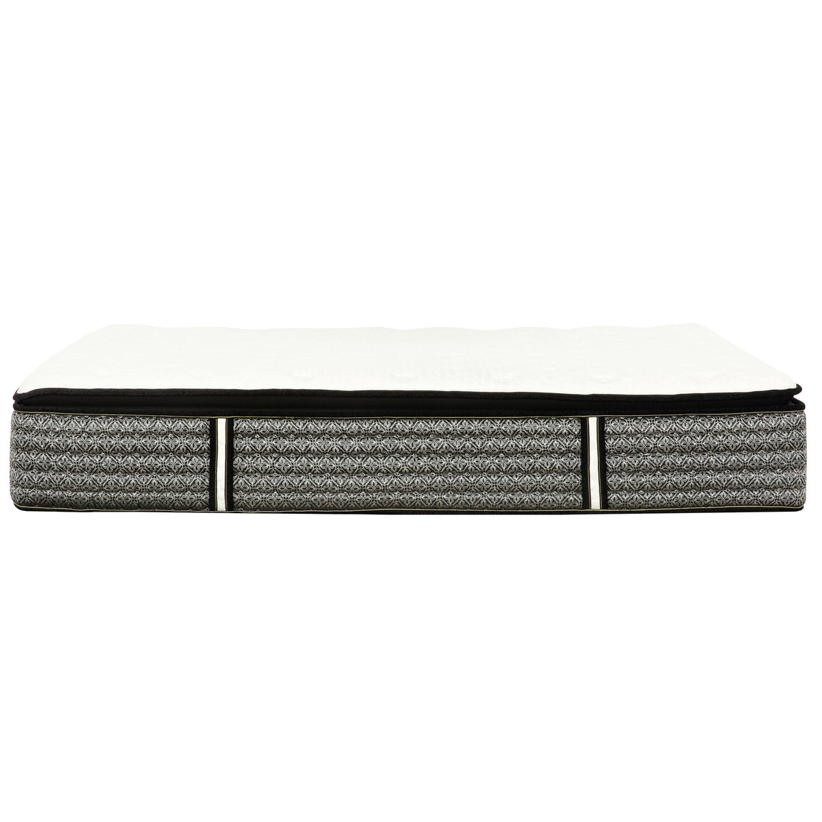 14" Premium Pocket Coil Hybrid Mattress With Gel Memory Foam, Super Plush - Gray / White - King