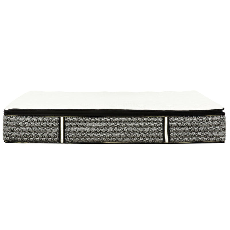 14" Premium Pocket Coil Hybrid Mattress With Gel Memory Foam, Super Plush - Gray / White - King