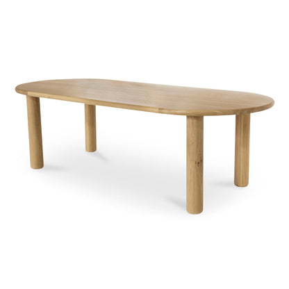 Milo - Dining Table Large - Natural Solid Oak