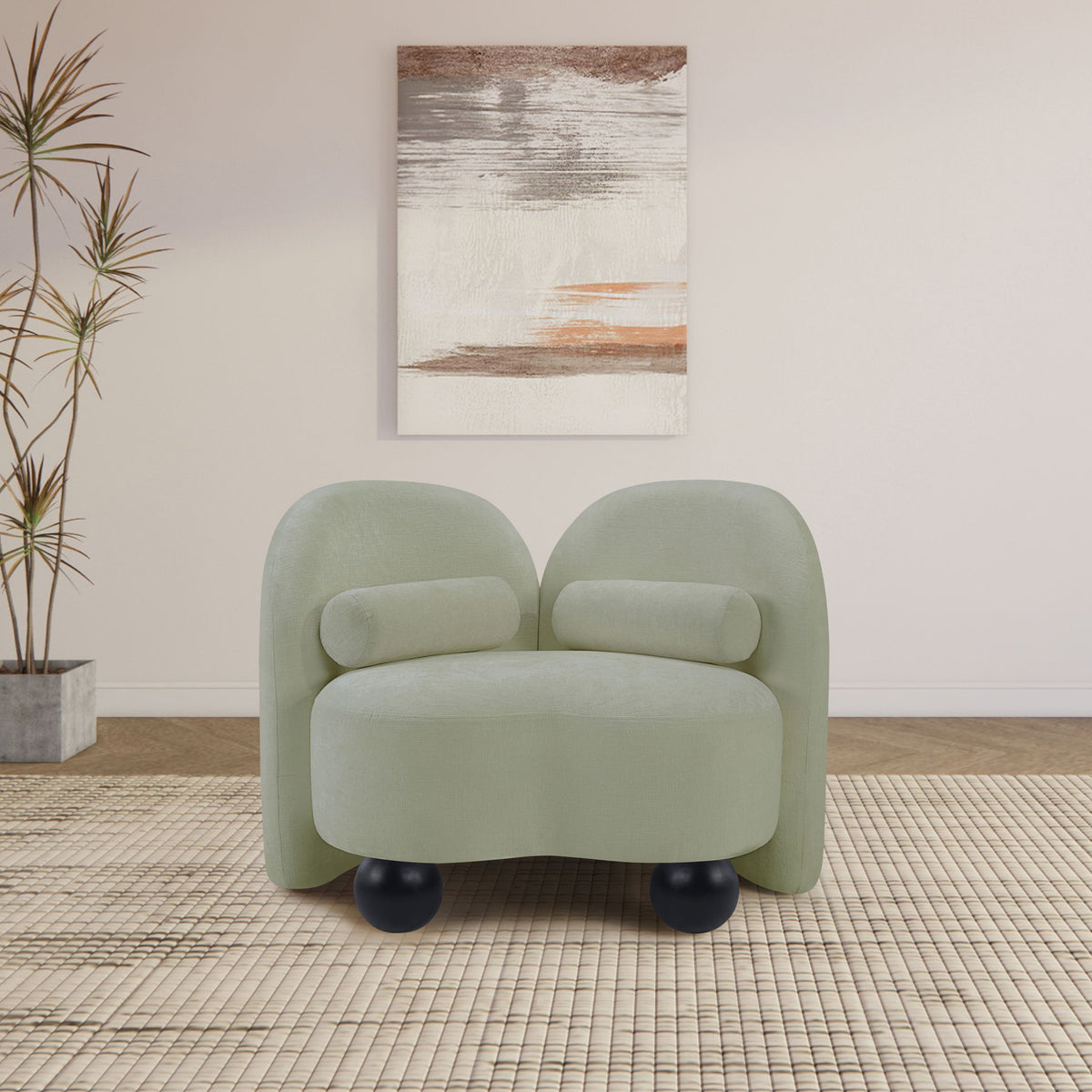 Daphne - Chenille Chair