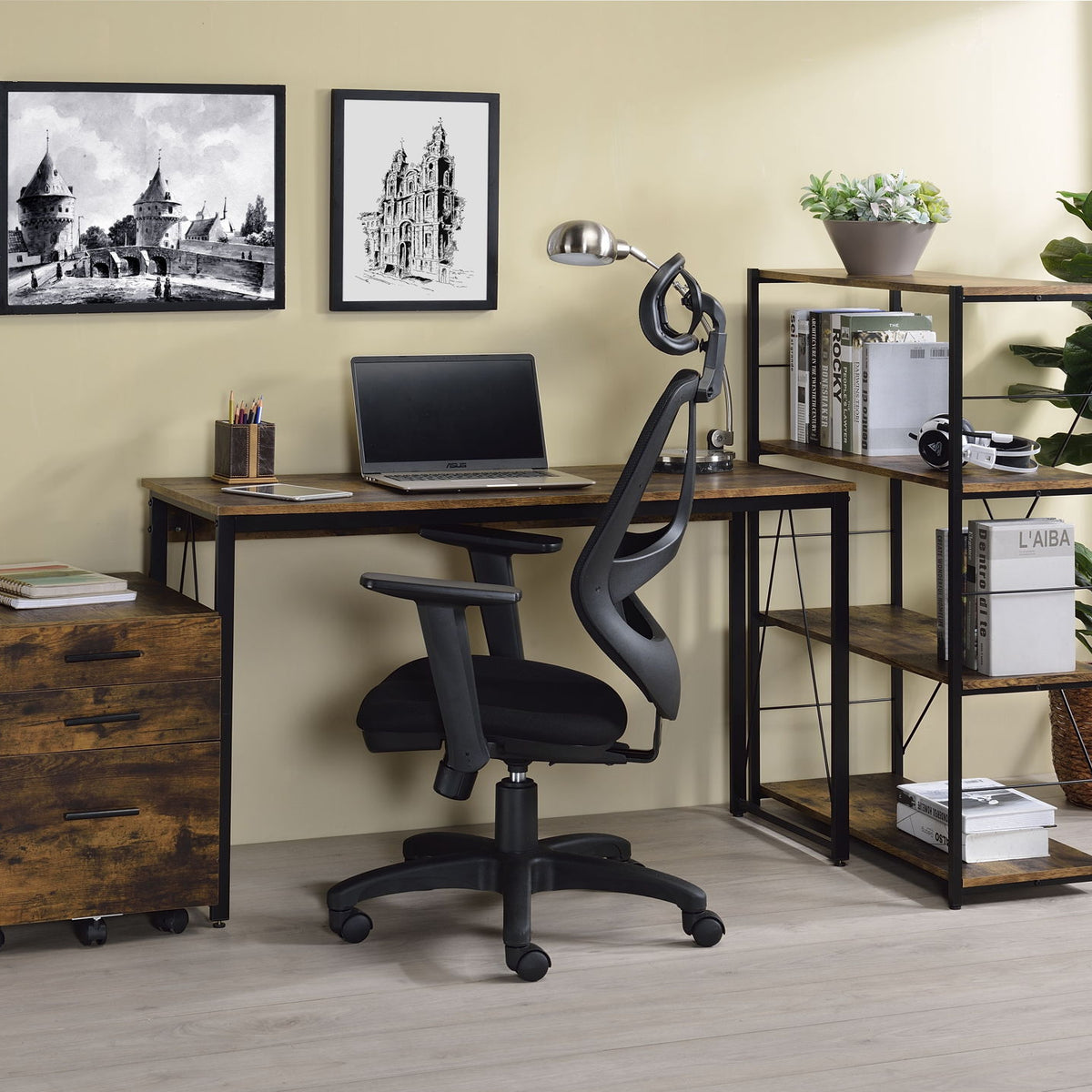 Zaidin - Writing Desk - Oak