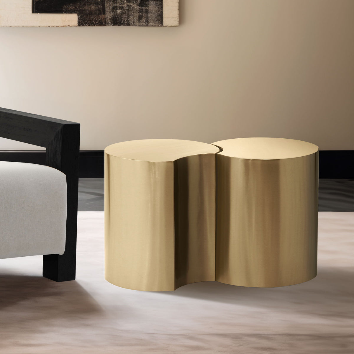 Dimple - 2 Piece Modular End Table