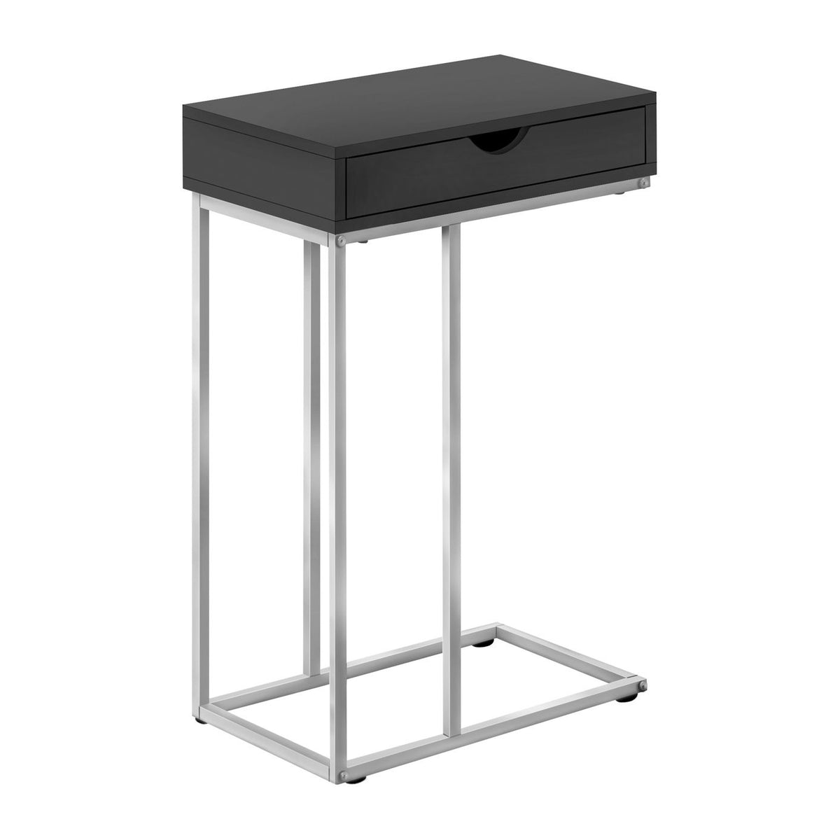 Accent Table, C - Shaped Contemporary & Modern Design