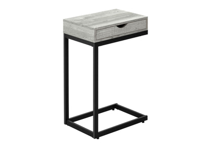 Accent Table, C - Shaped Contemporary Elegant Desig