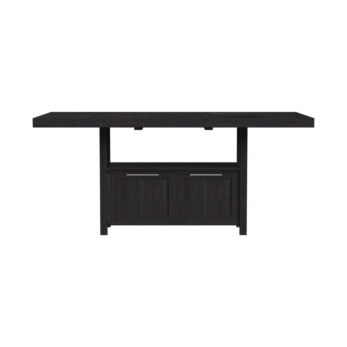 Transcend - Counter Table With Leaf - Charcoal