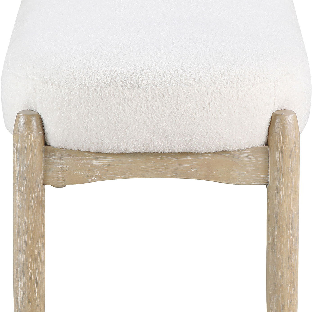 Briar - Faux Sheepskin Upholstered Bench