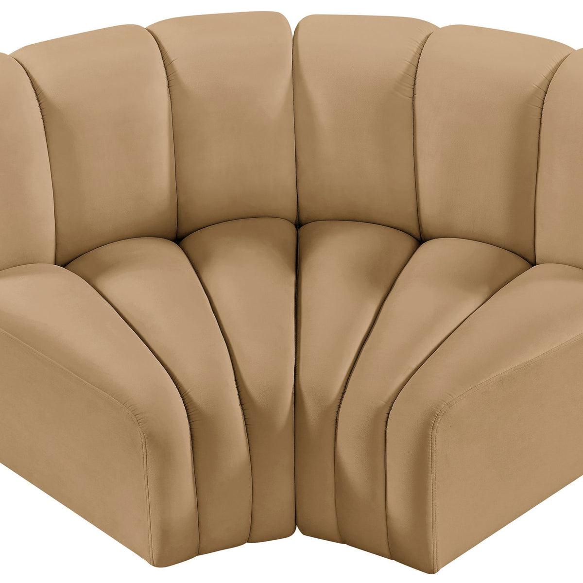 Arc - Velvet 2 Piece Modular Sofa