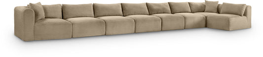 Shaggy - Fabric 8 Piece Modular Sectional