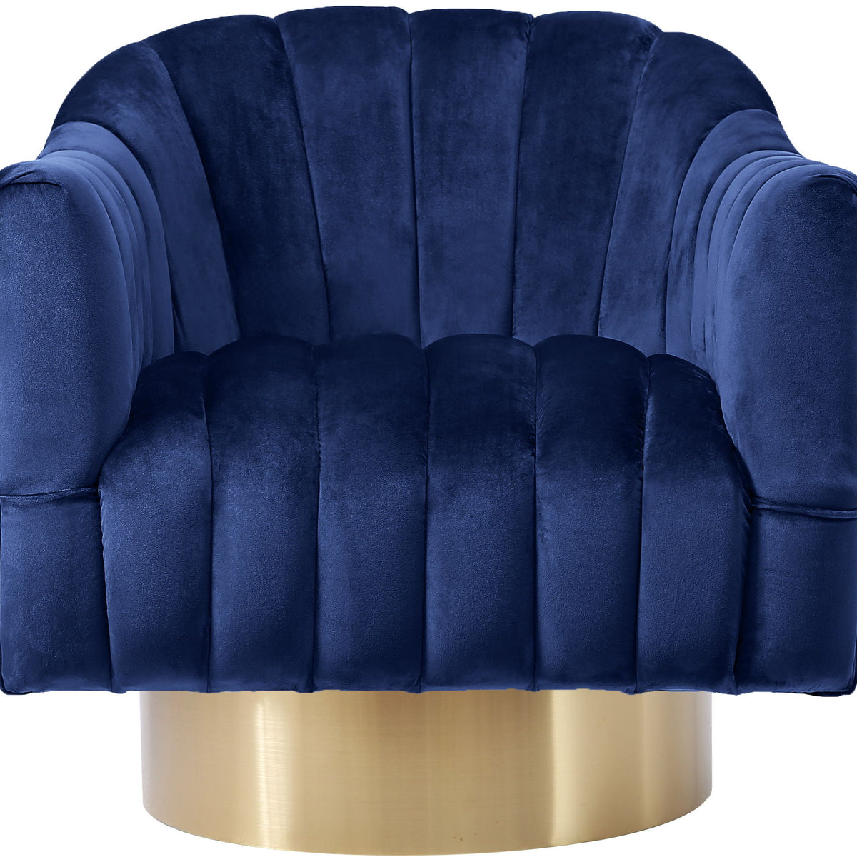 Farrah - Accent Chair with Gold Base