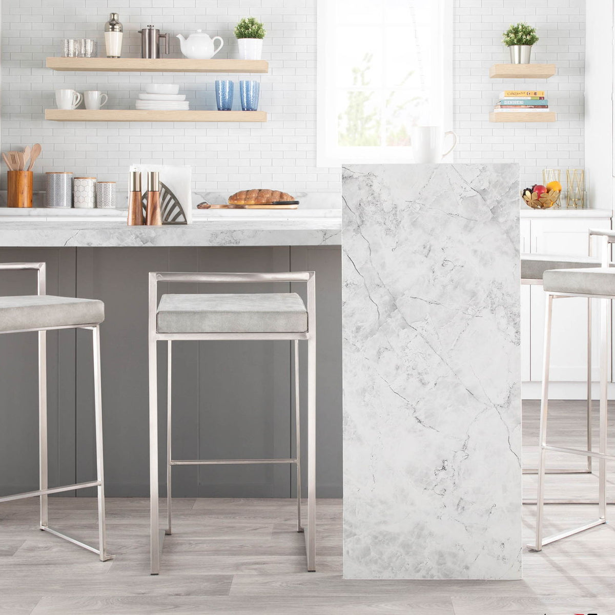 Fuji - Contemporary And Elegant Design Stackable Barstool