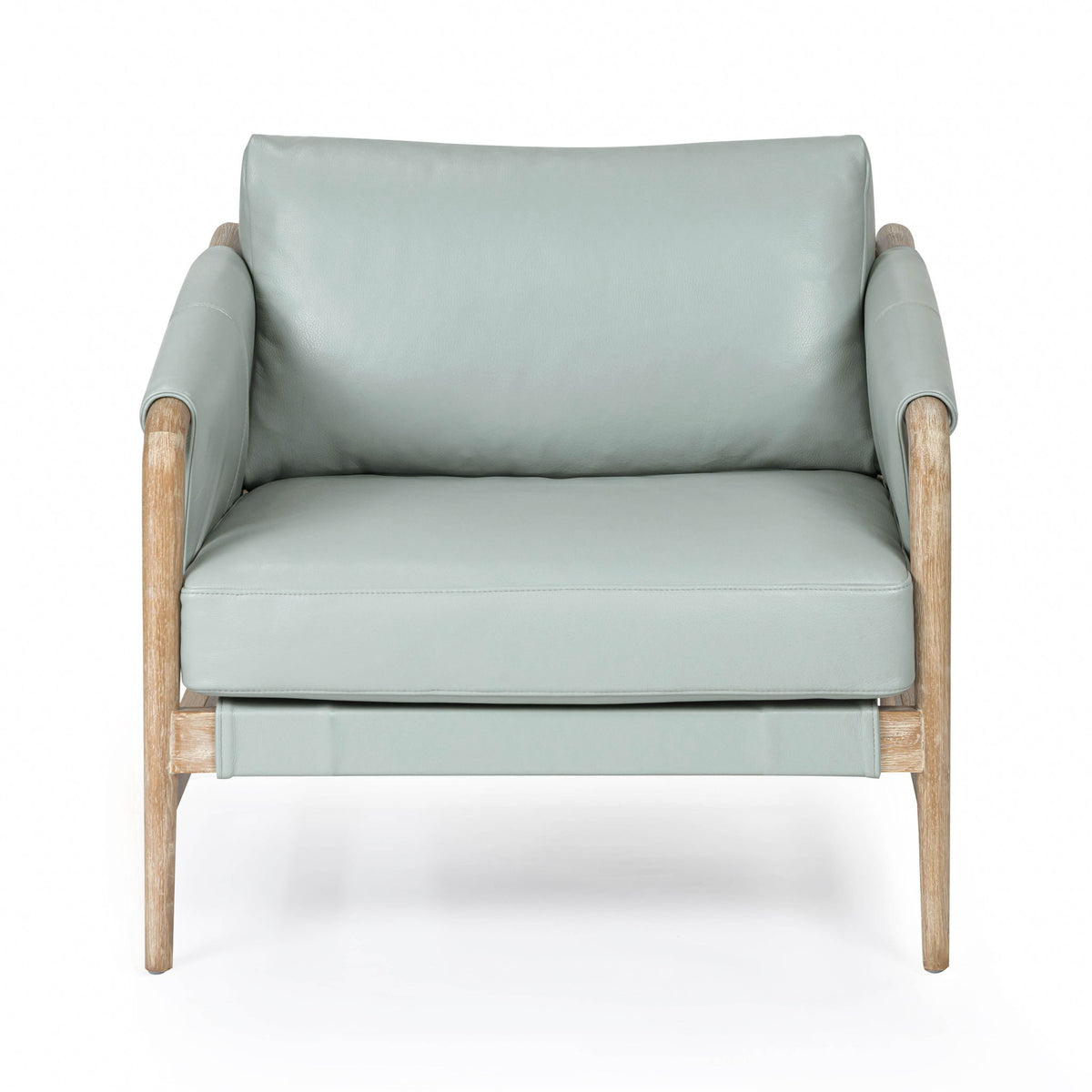 Chakka - Genuine Leather Accent Chair