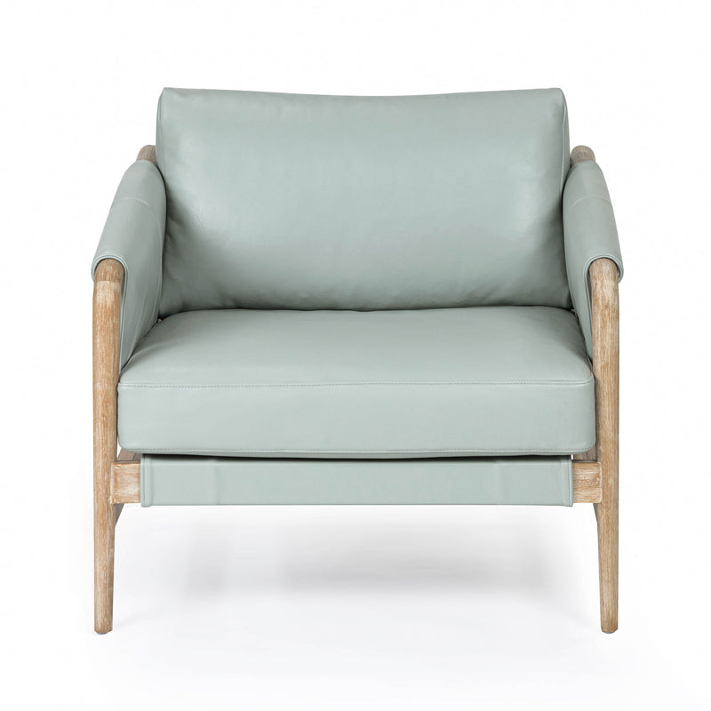 Chakka - Genuine Leather Accent Chair