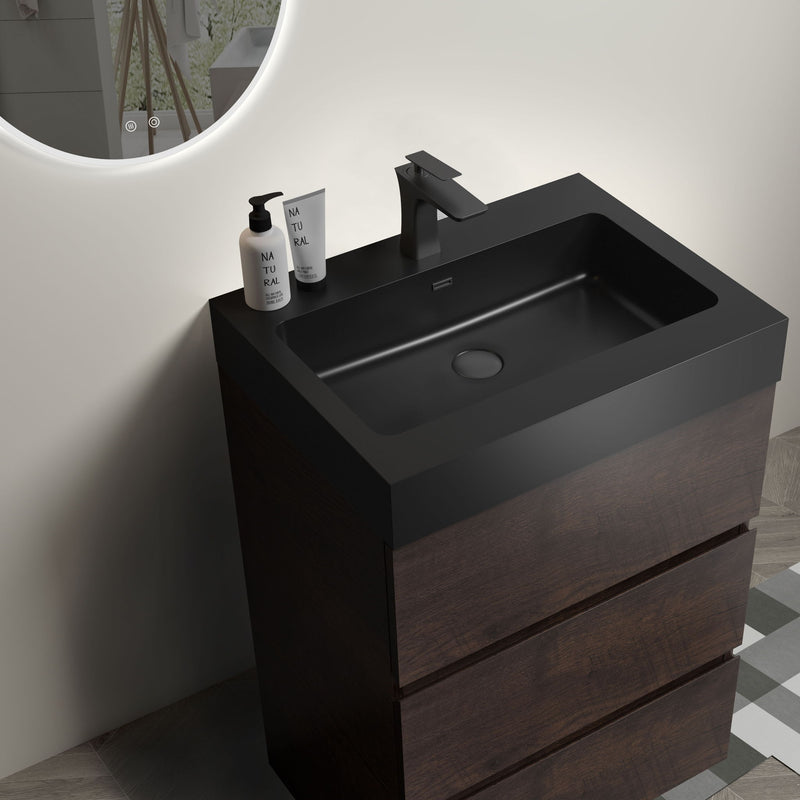 Alice - Bathroom Vanity With Large Storage, Freestanding