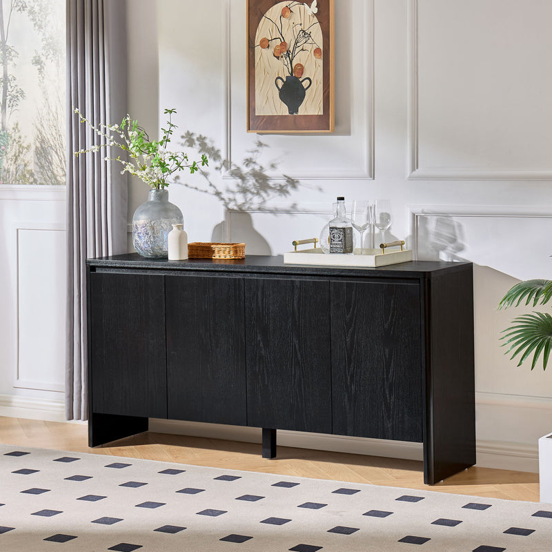 Sideboard Buffet Cabinet With Adjustable Shelves