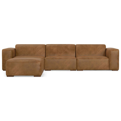 Rex - Handcrafted Sectional Sofa And Ottoman