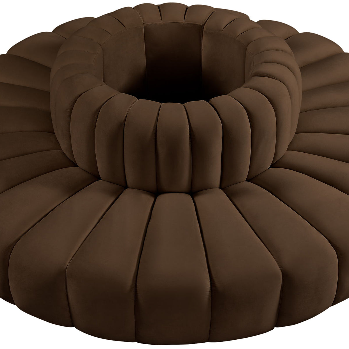 Arc - Velvet 8 Piece Round Modular Sofa
