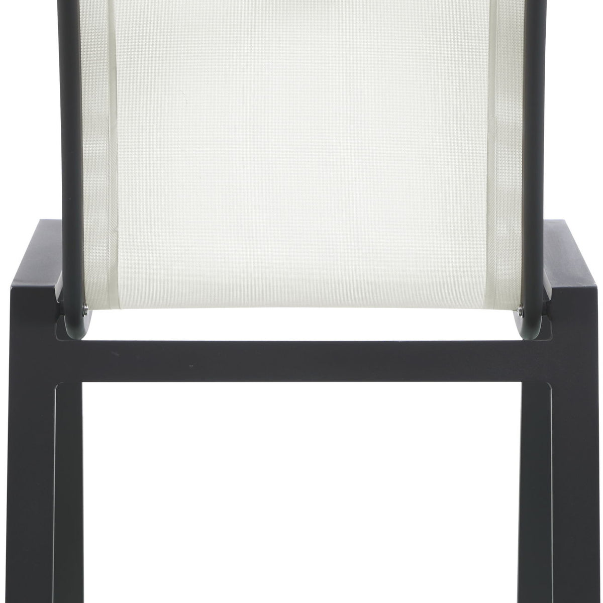 Nizuc - Outdoor Patio Dining Chair With Gray Frame (Set of 2)