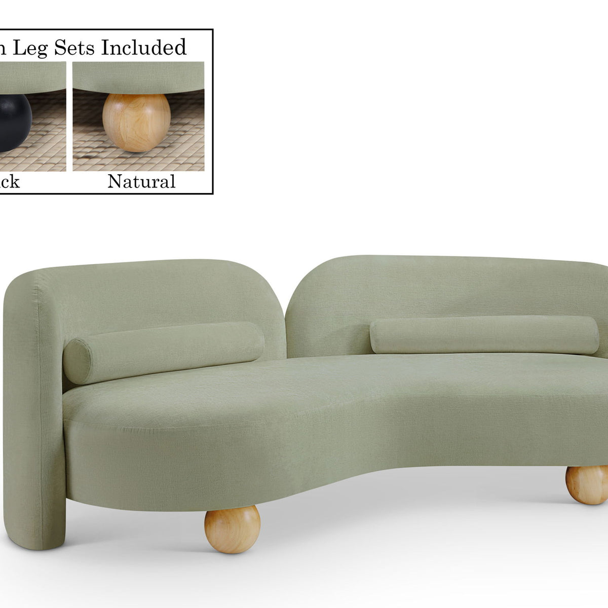 Daphne - Chenille Sofa