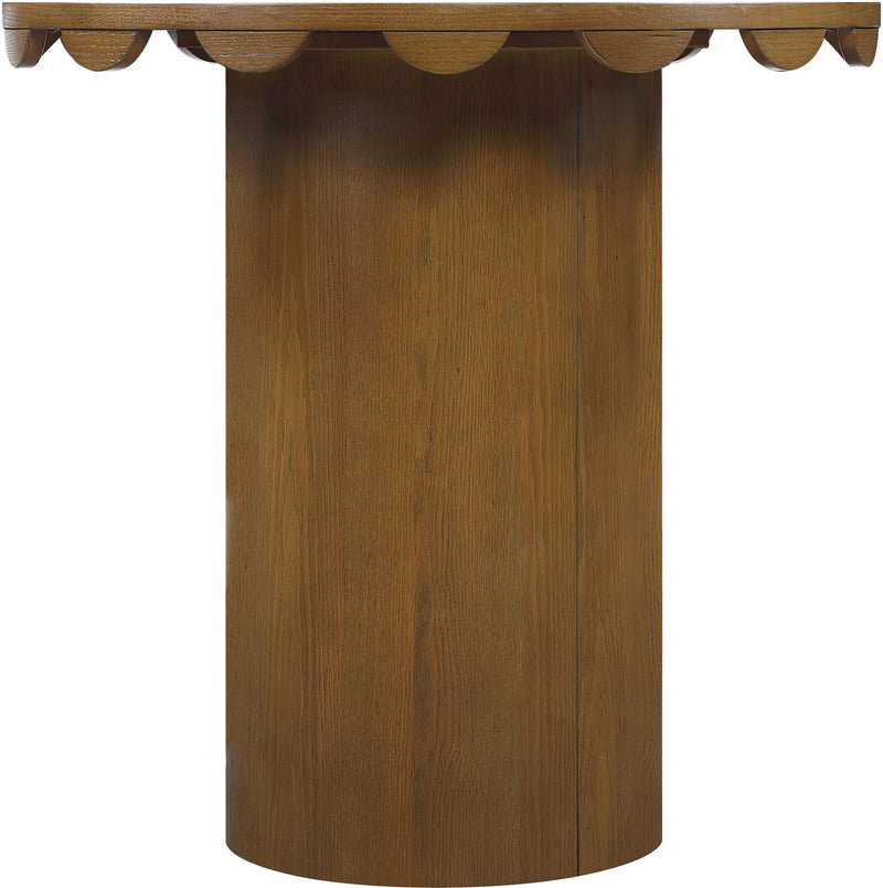 Dahlia - Solid Wood And Natural Cane Table