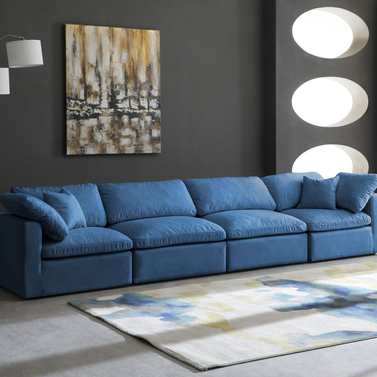 Plush - Modular 4 Seat Sofa