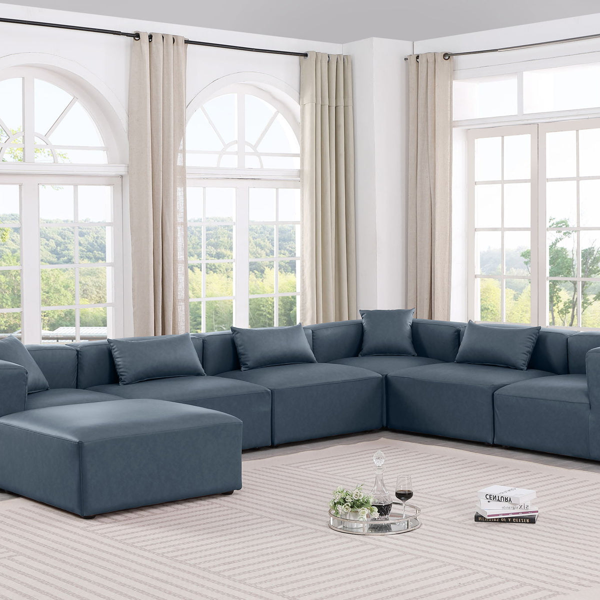 Cube - 7 Piece Modular Sectional