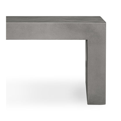 Lazarus - Outdoor Bench - Gray