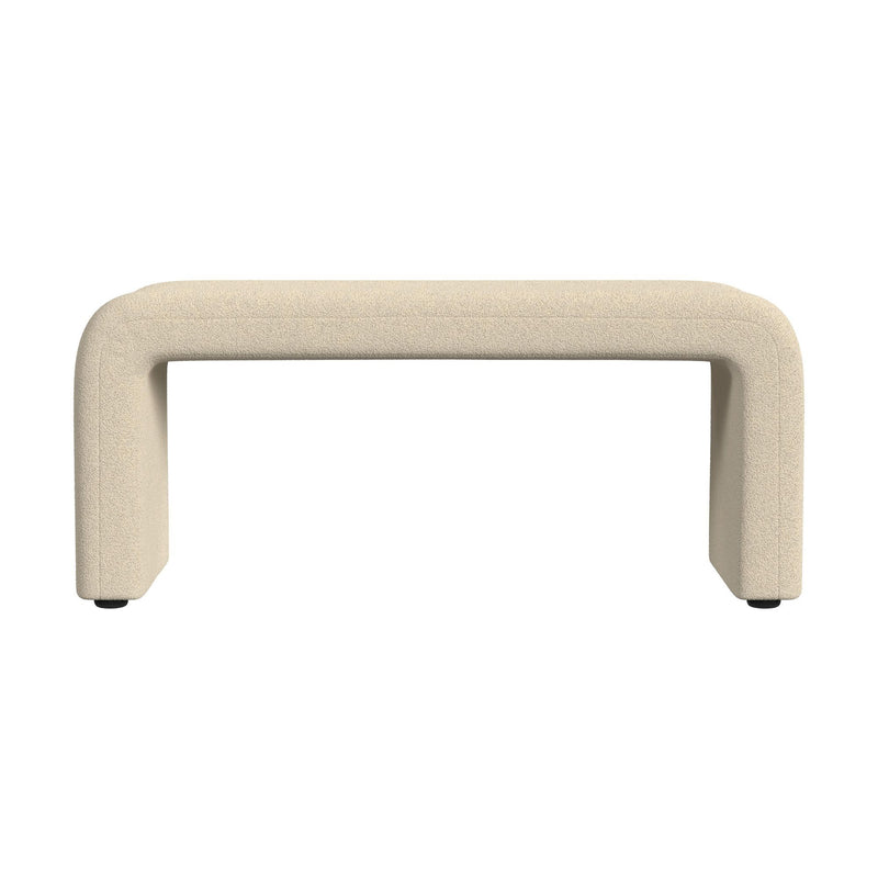 Seqouia - Bench With 2 Stools - Cream