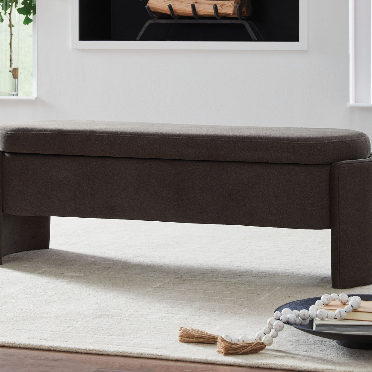 Vavuniya - Brown - Storage Bench