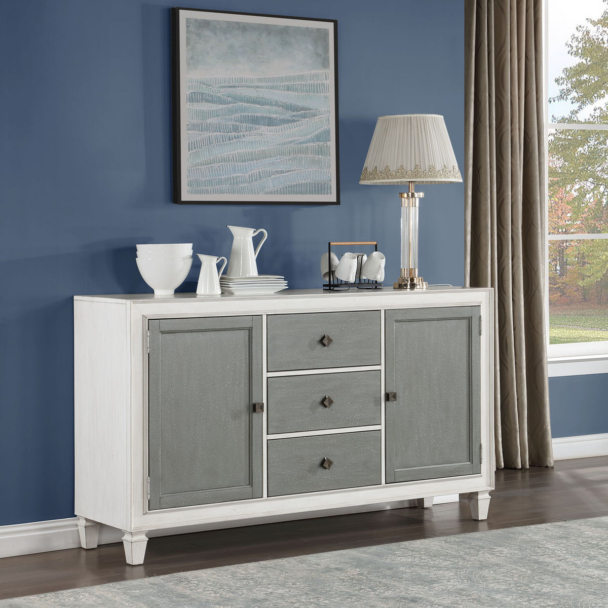 Katia - Server - Gray / White