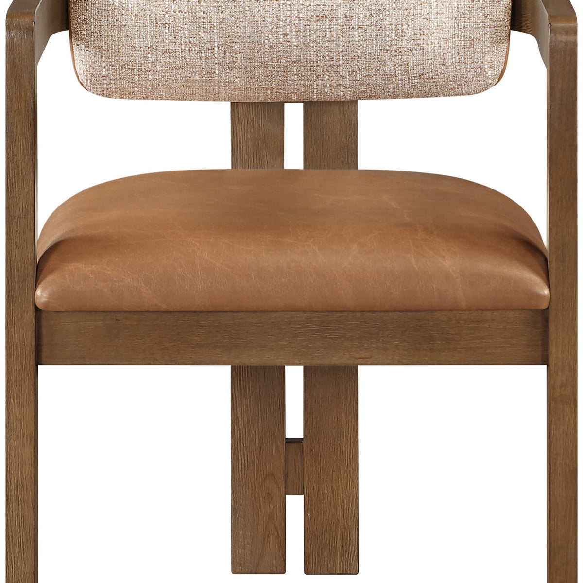 Ravina - Upholstered Dining Chair With Stained Brown Base (Set of 2)