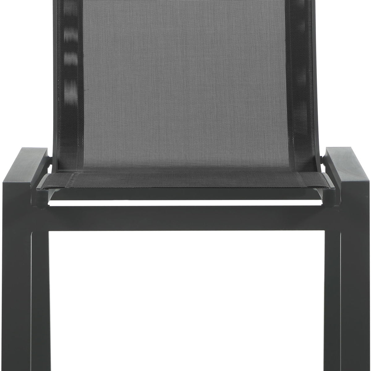 Nizuc - Outdoor Patio Dining Chair With Gray Frame (Set of 2)
