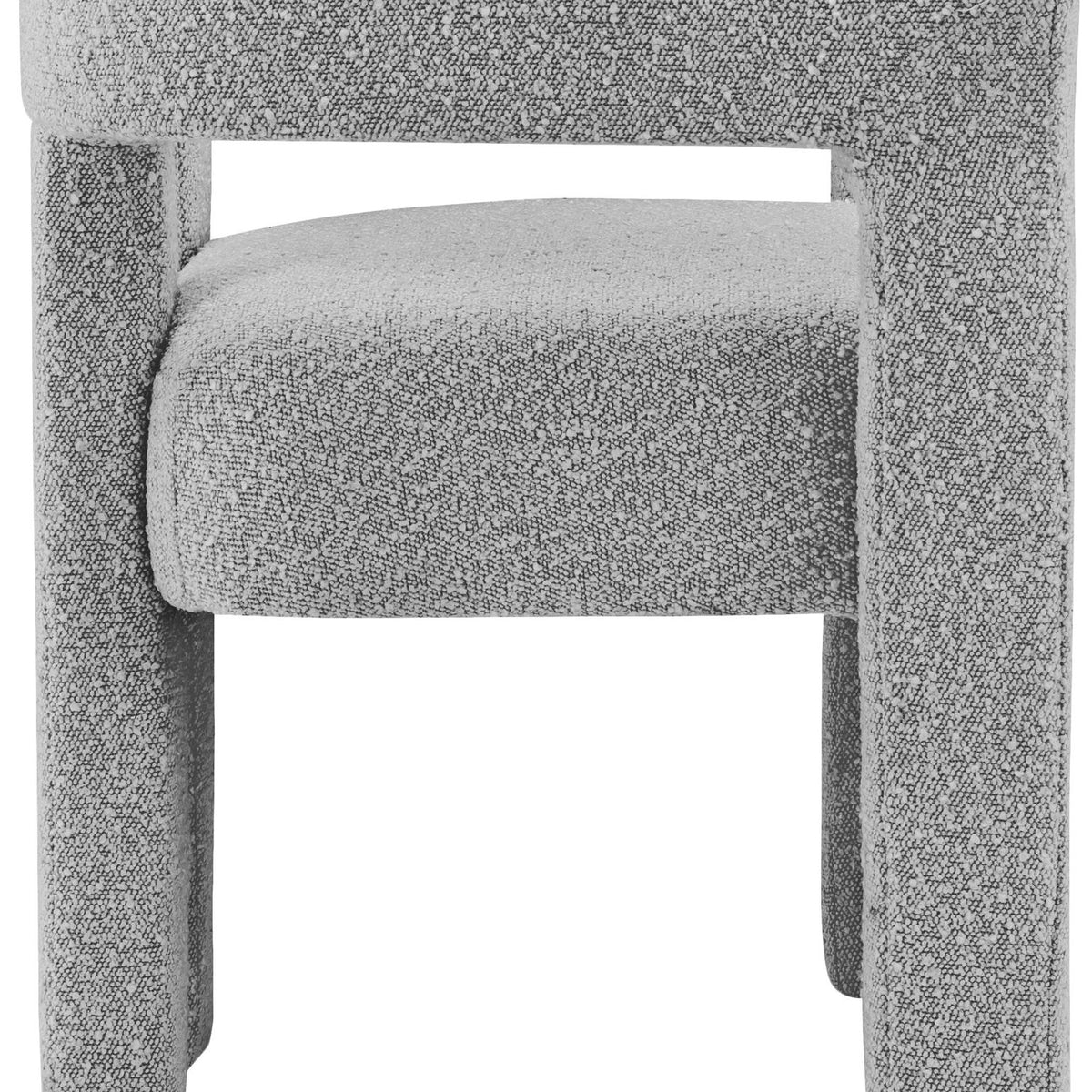 Athena - Boucle Fabric Dining Chair