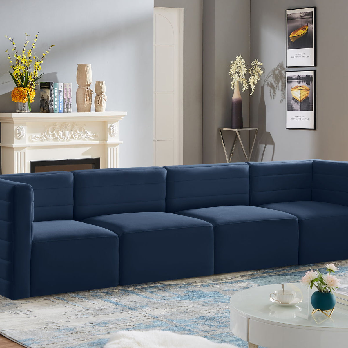 Quincy - Modular 4 Seat Sofa