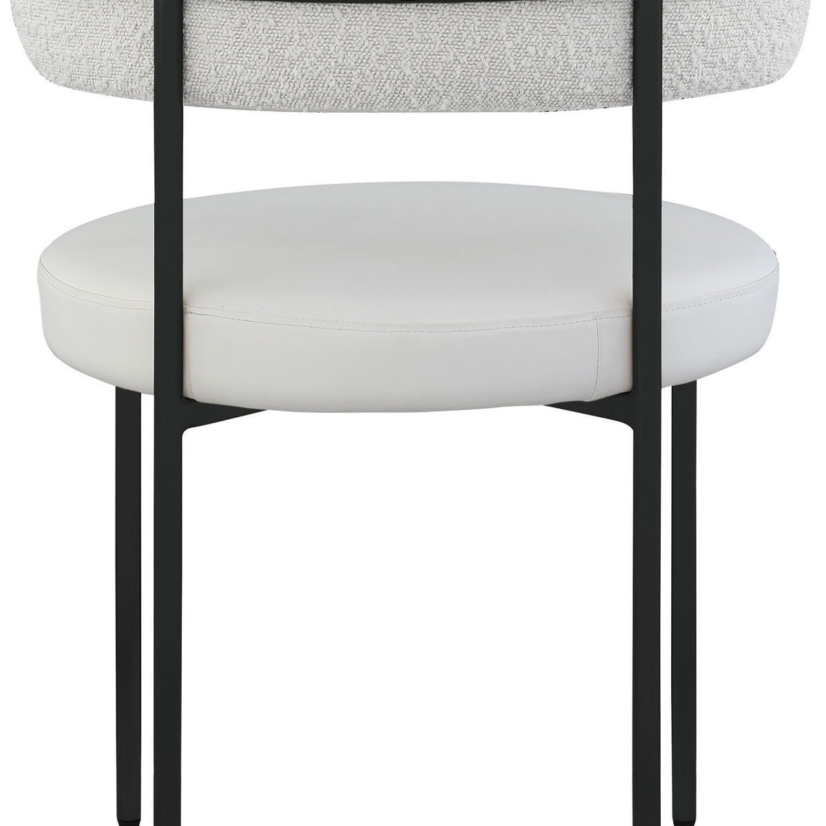 Beacon - Faux Leather Dining Chair With Black Legs (Set of 2)