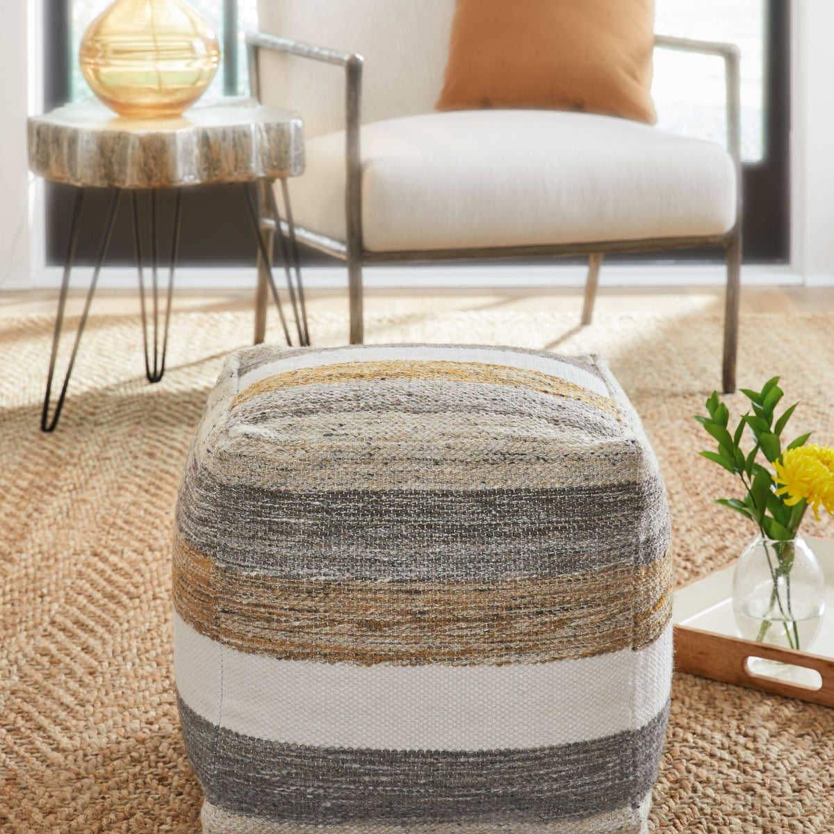 Josalind - Multi - Pouf