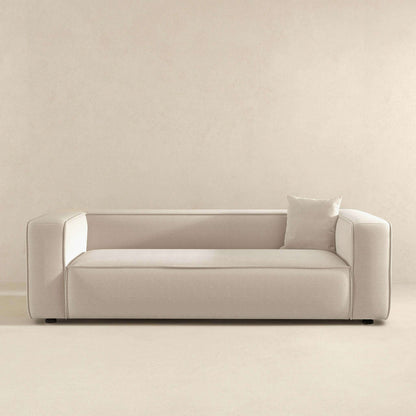 Ashcroft Furniture Marshall Modern Cream Boucle Sofa