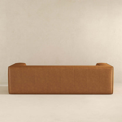 Ashcroft Furniture Colton Tan Leather Sofa